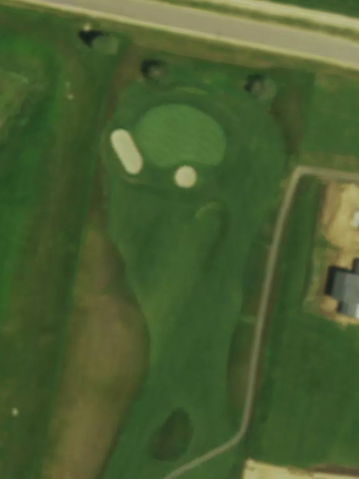 Hole 13 satellite