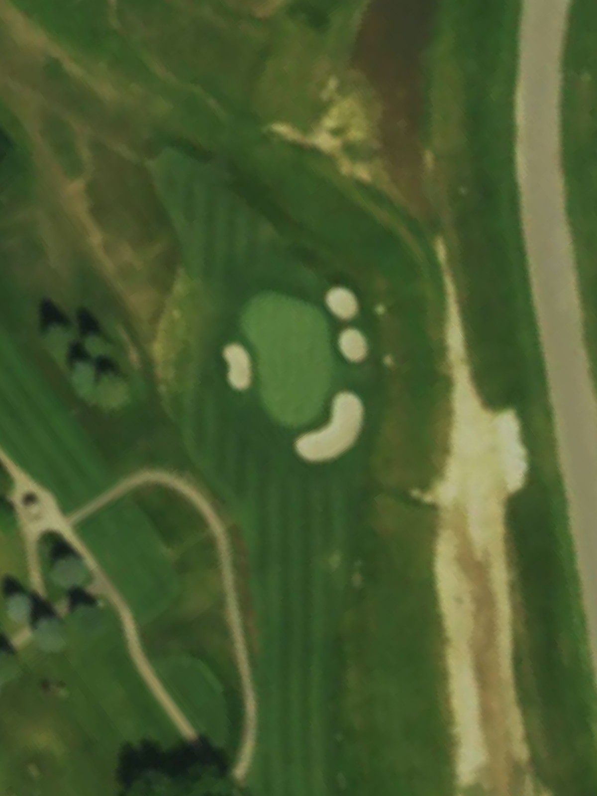 Hole 9 satellite