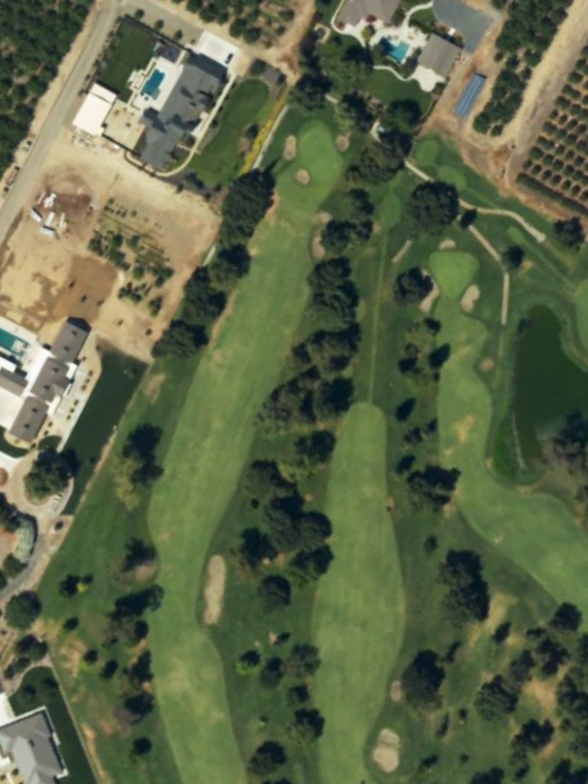 Hole 13 satellite