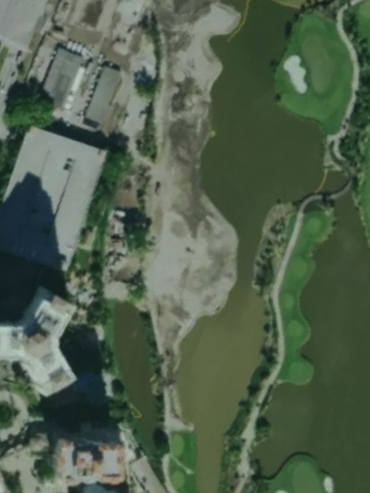 Hole 18 satellite