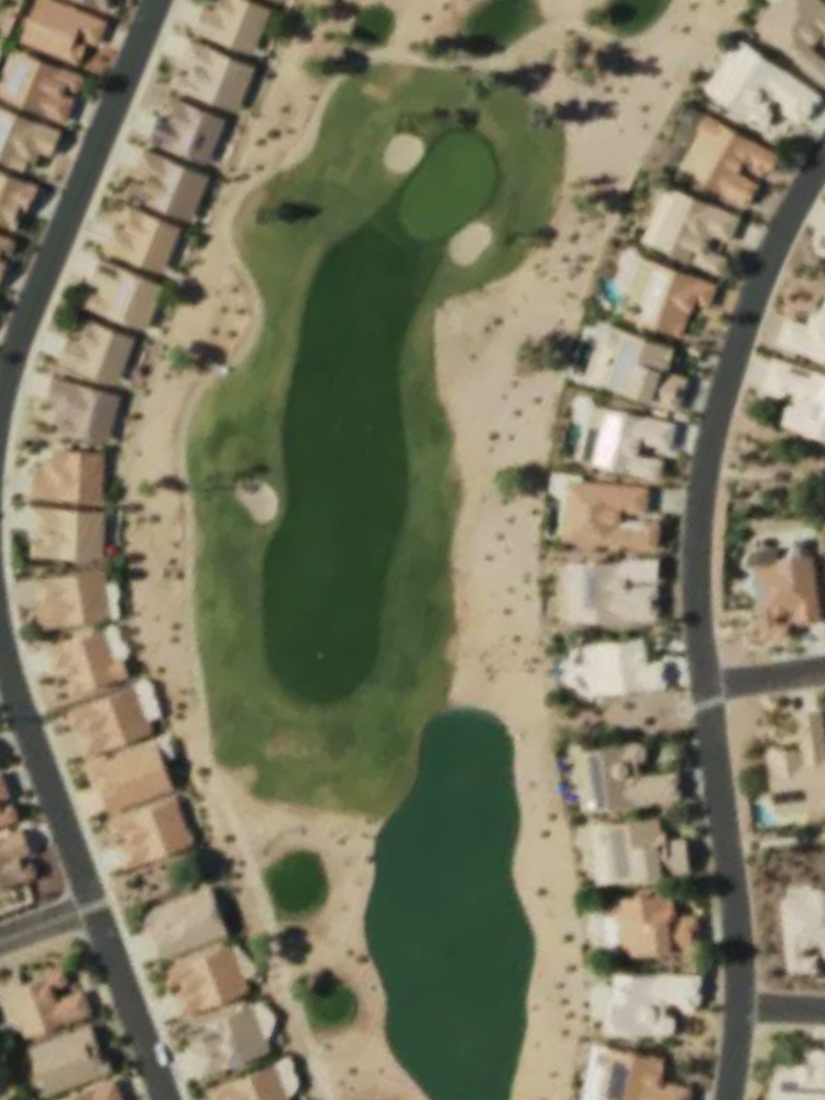 Hole 14 satellite