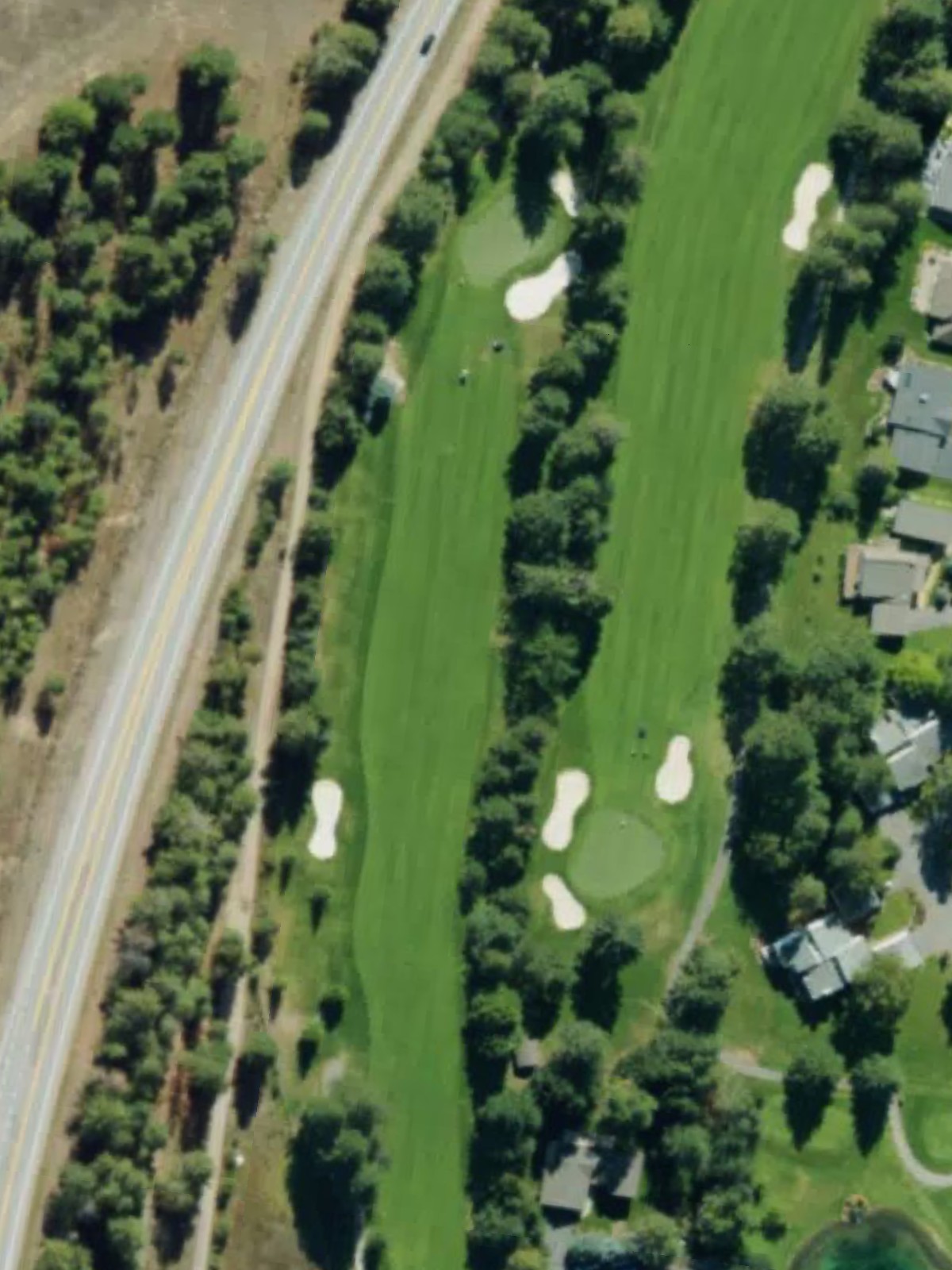 Hole 13 satellite