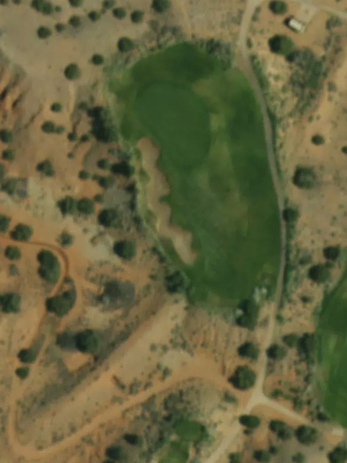 Hole 13 satellite
