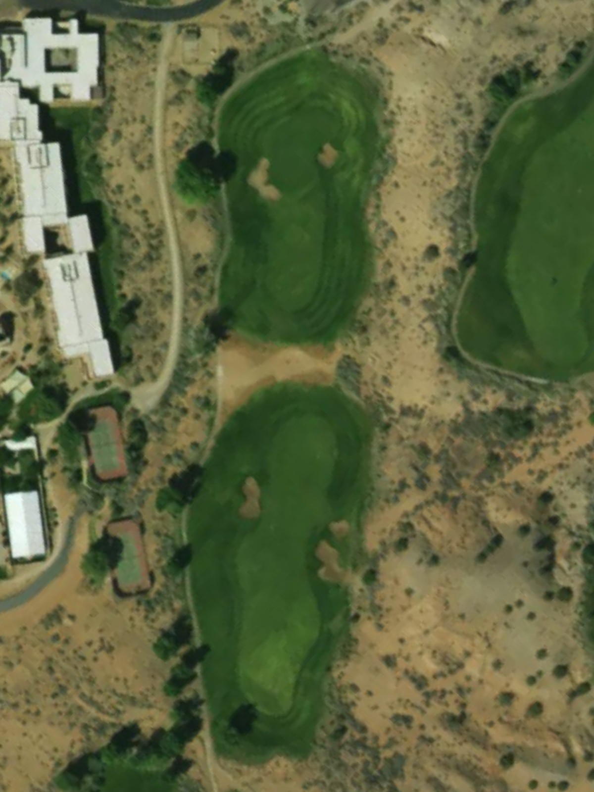 Hole 18 satellite