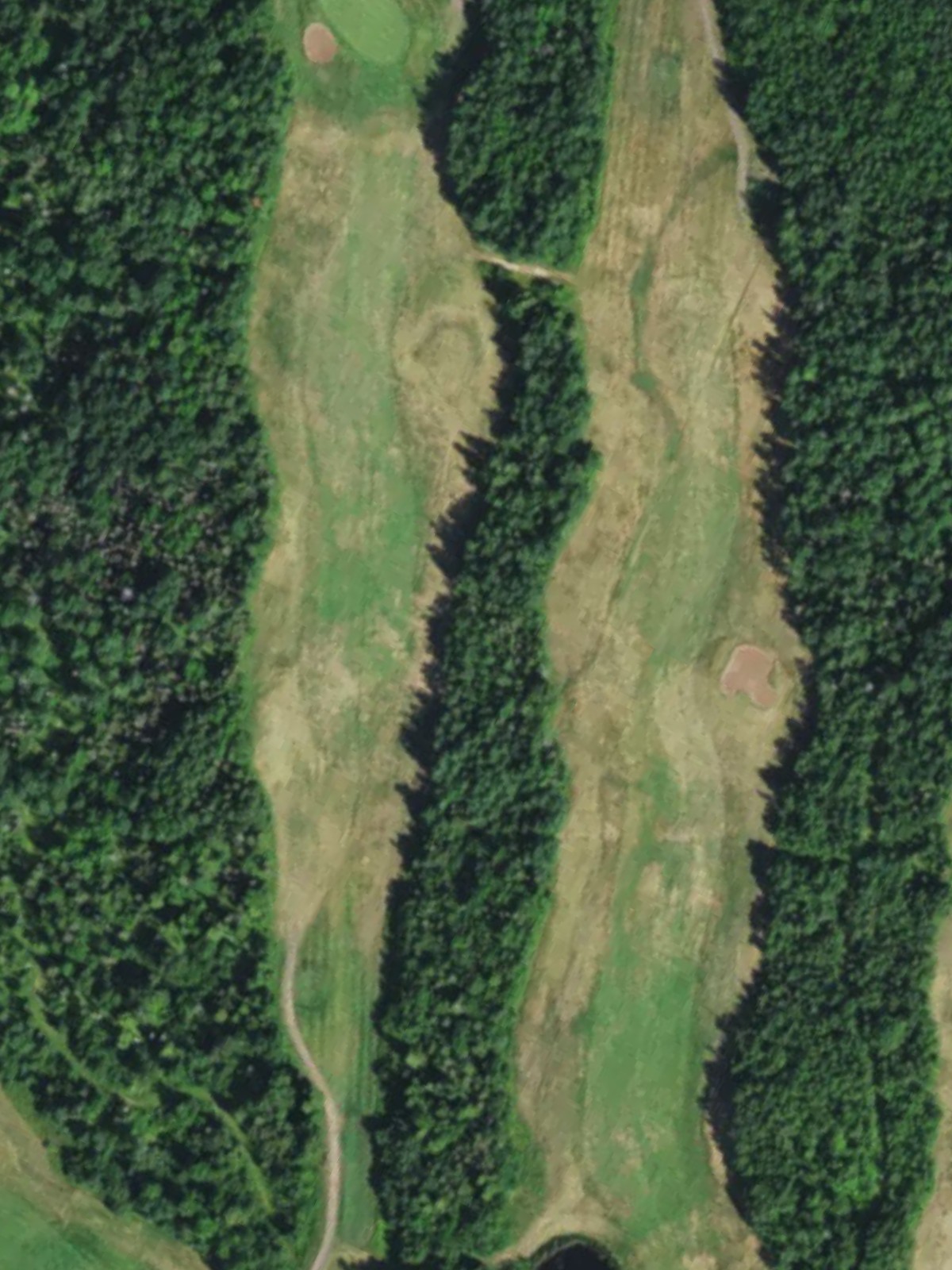 Hole 13 satellite