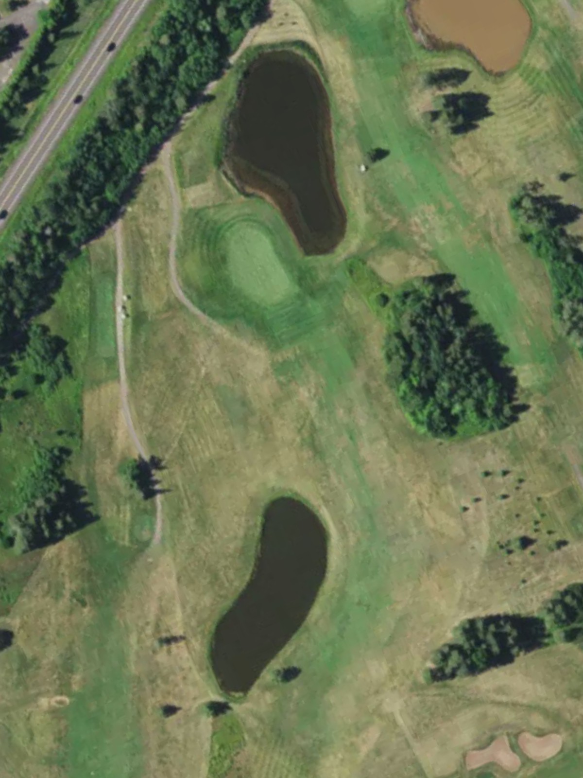 Hole 18 satellite