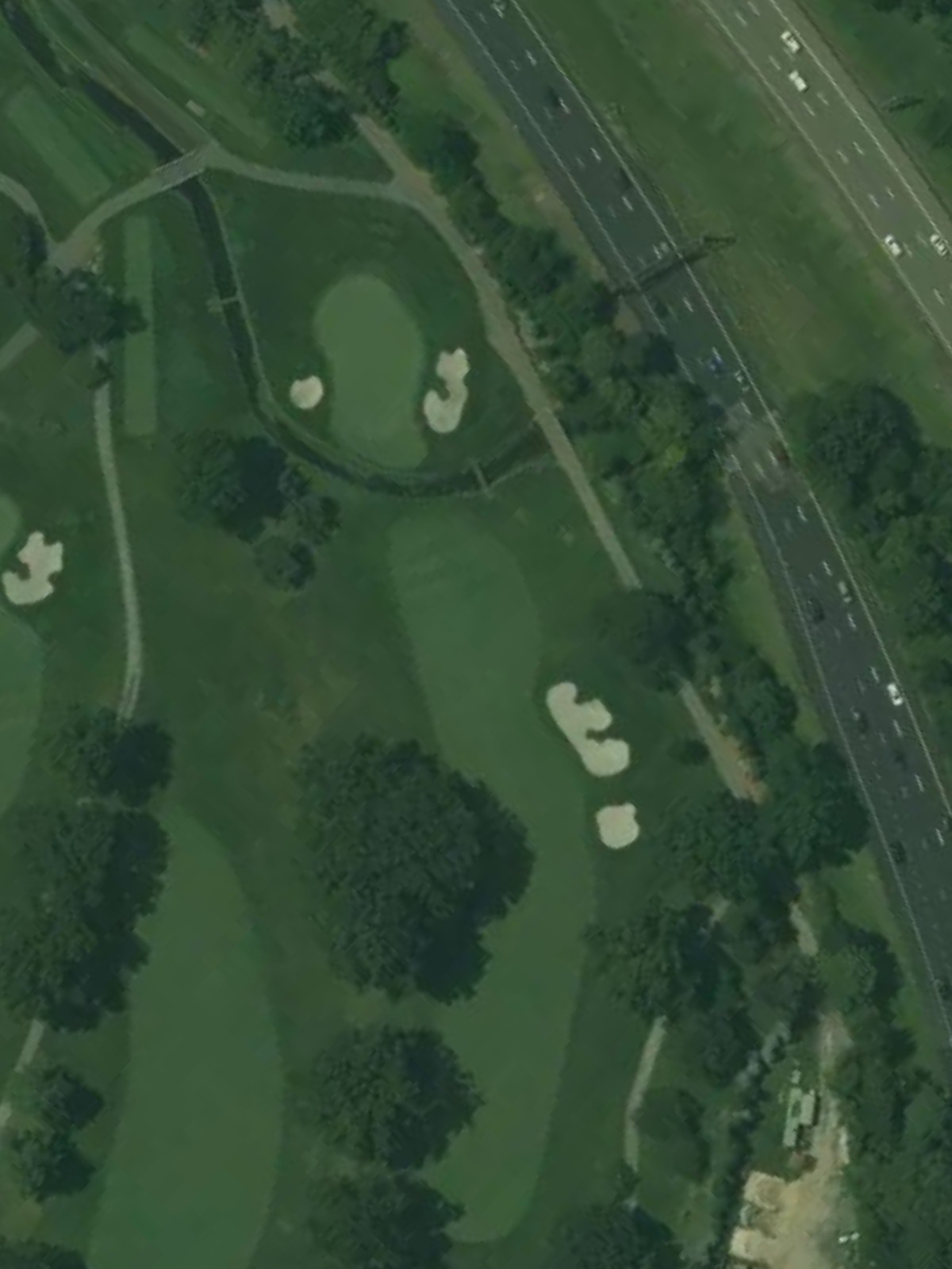 Hole 1 satellite