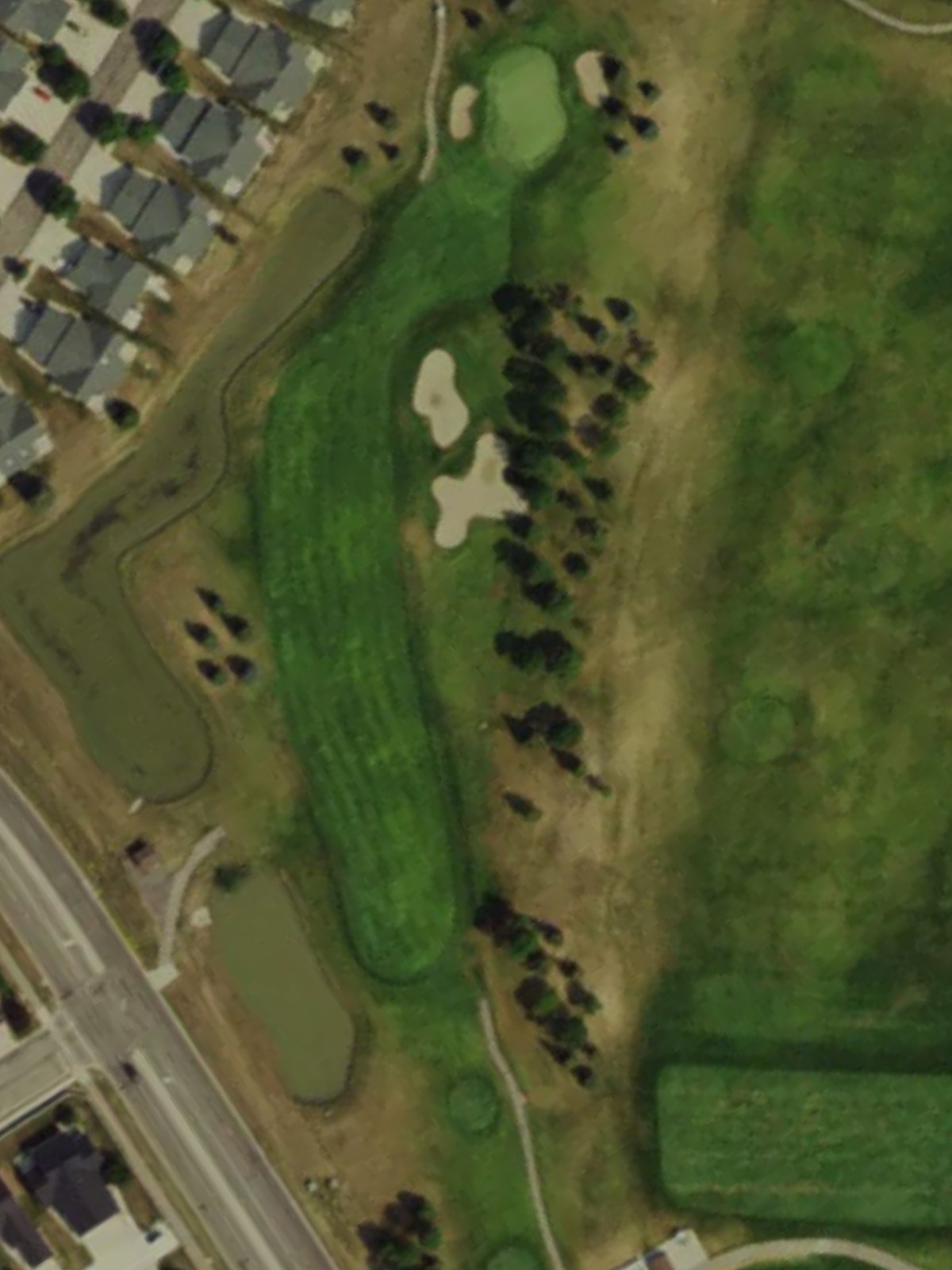 Hole 1 satellite