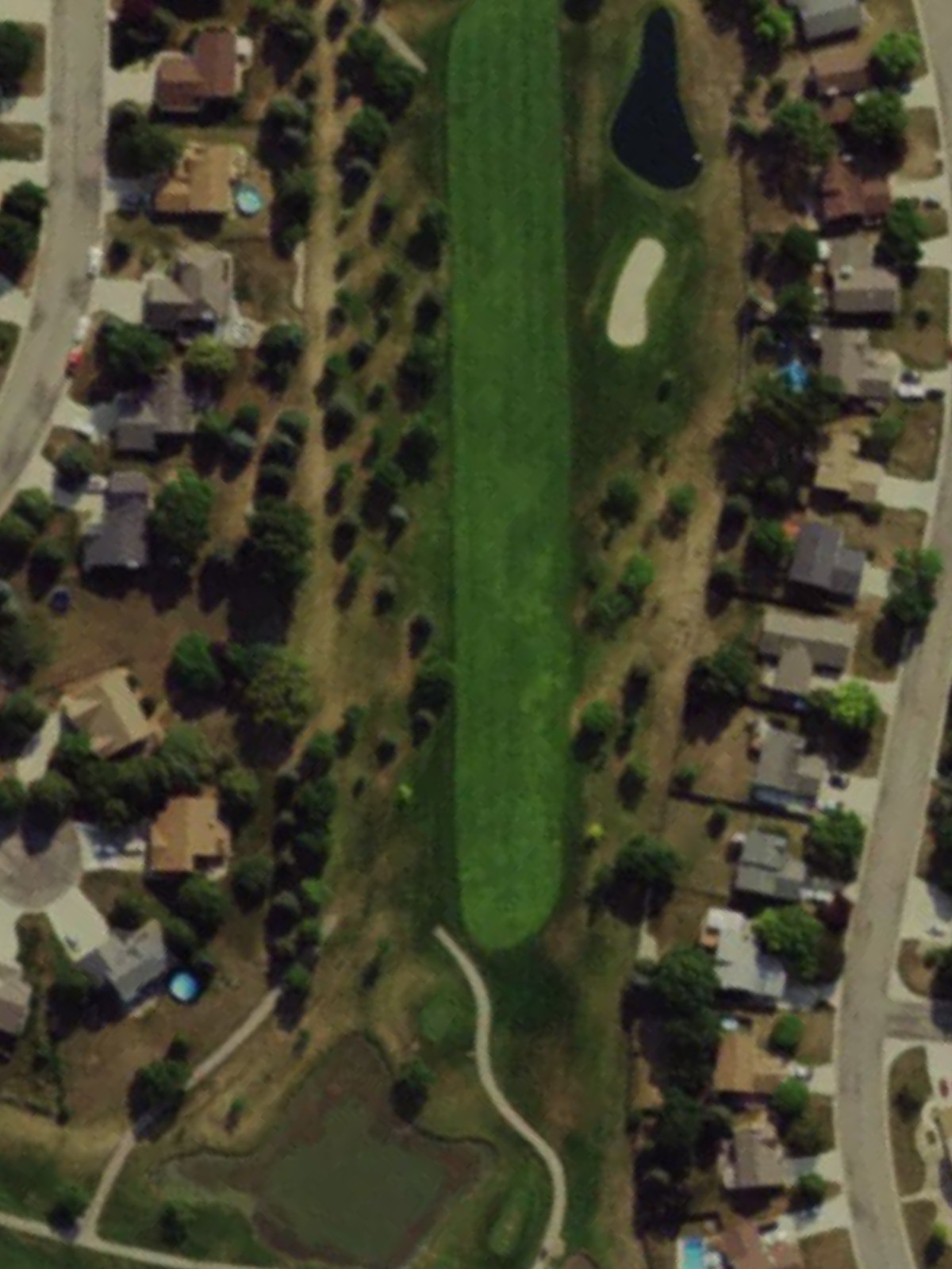 Hole 13 satellite