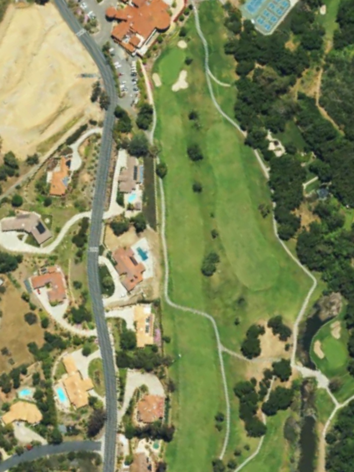 Hole 18 satellite
