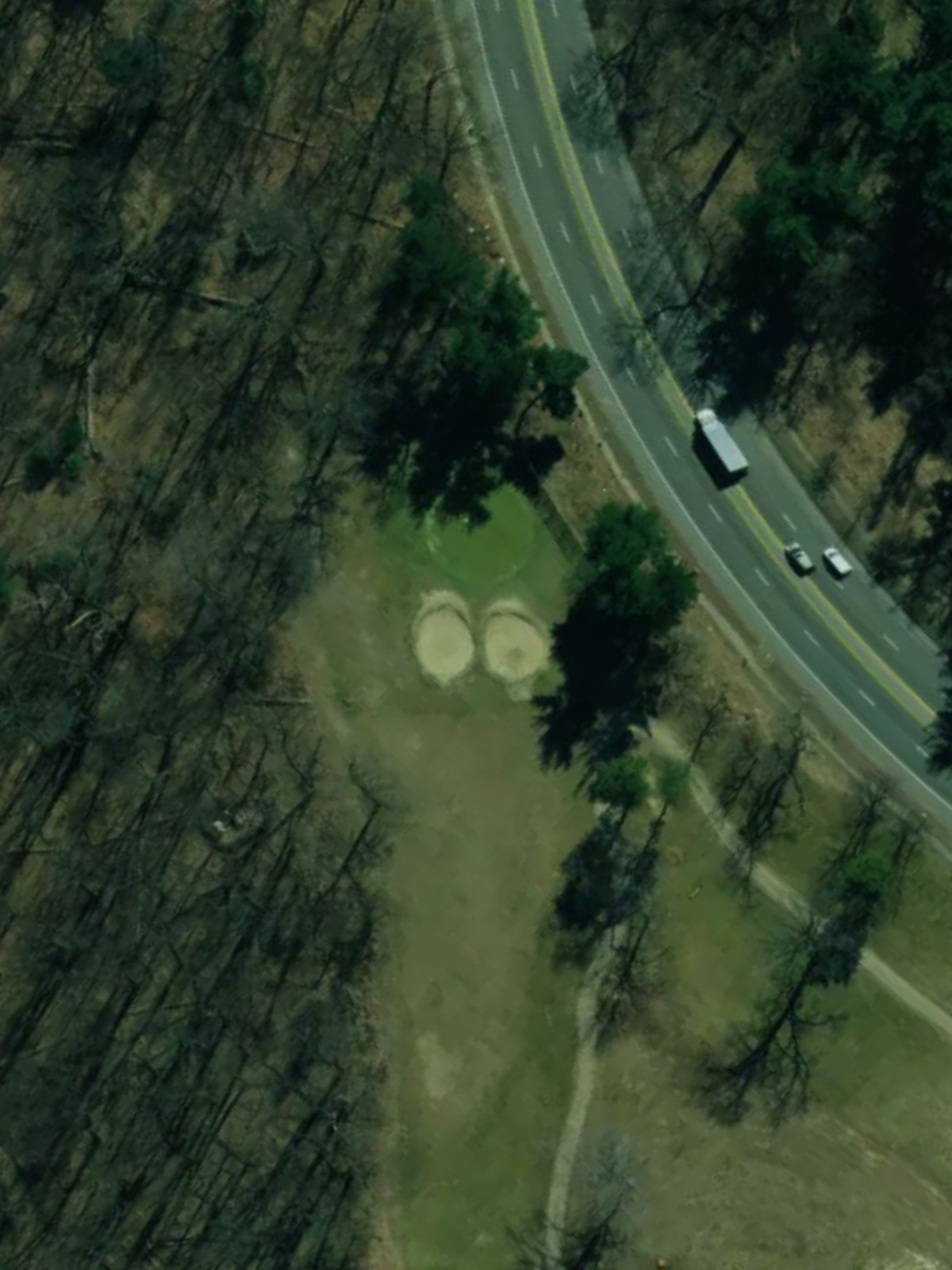 Hole 13 satellite