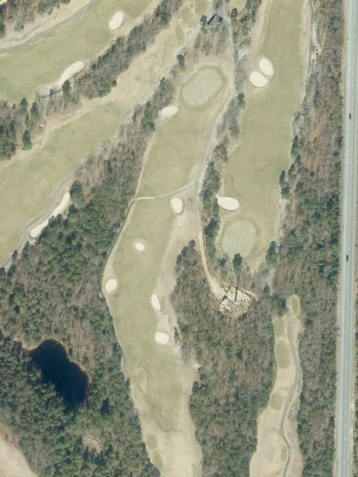 Hole 13 satellite