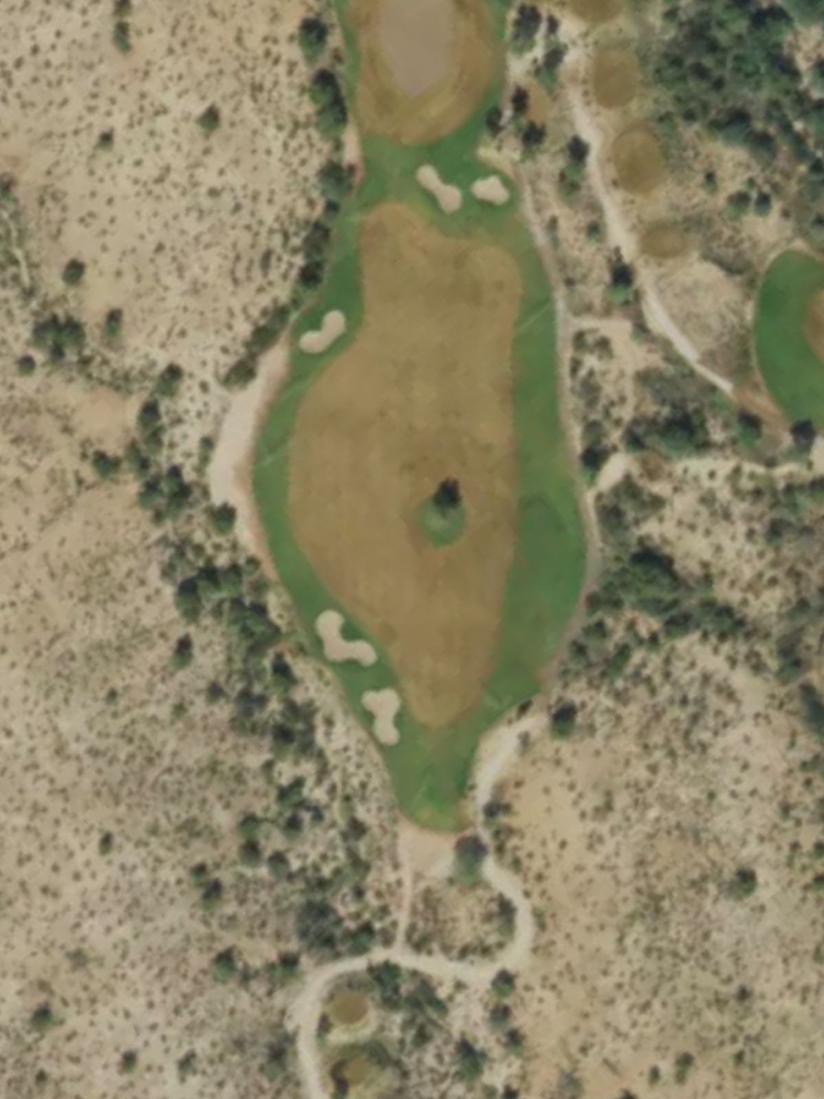 Hole 13 satellite