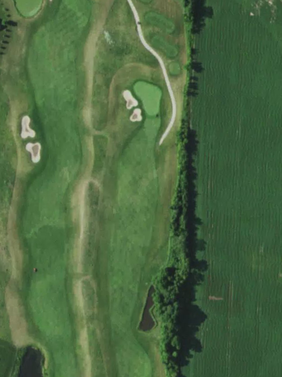 Hole 13 satellite