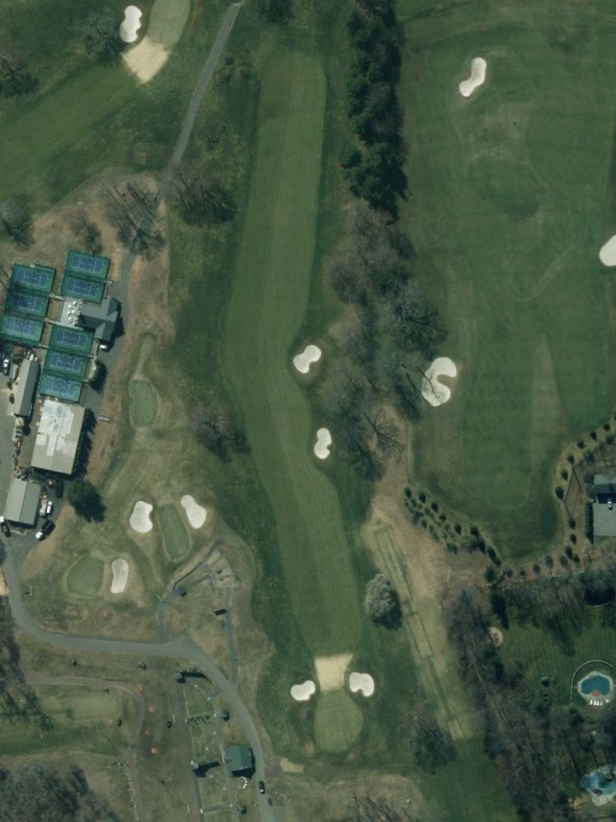 Hole 1 satellite