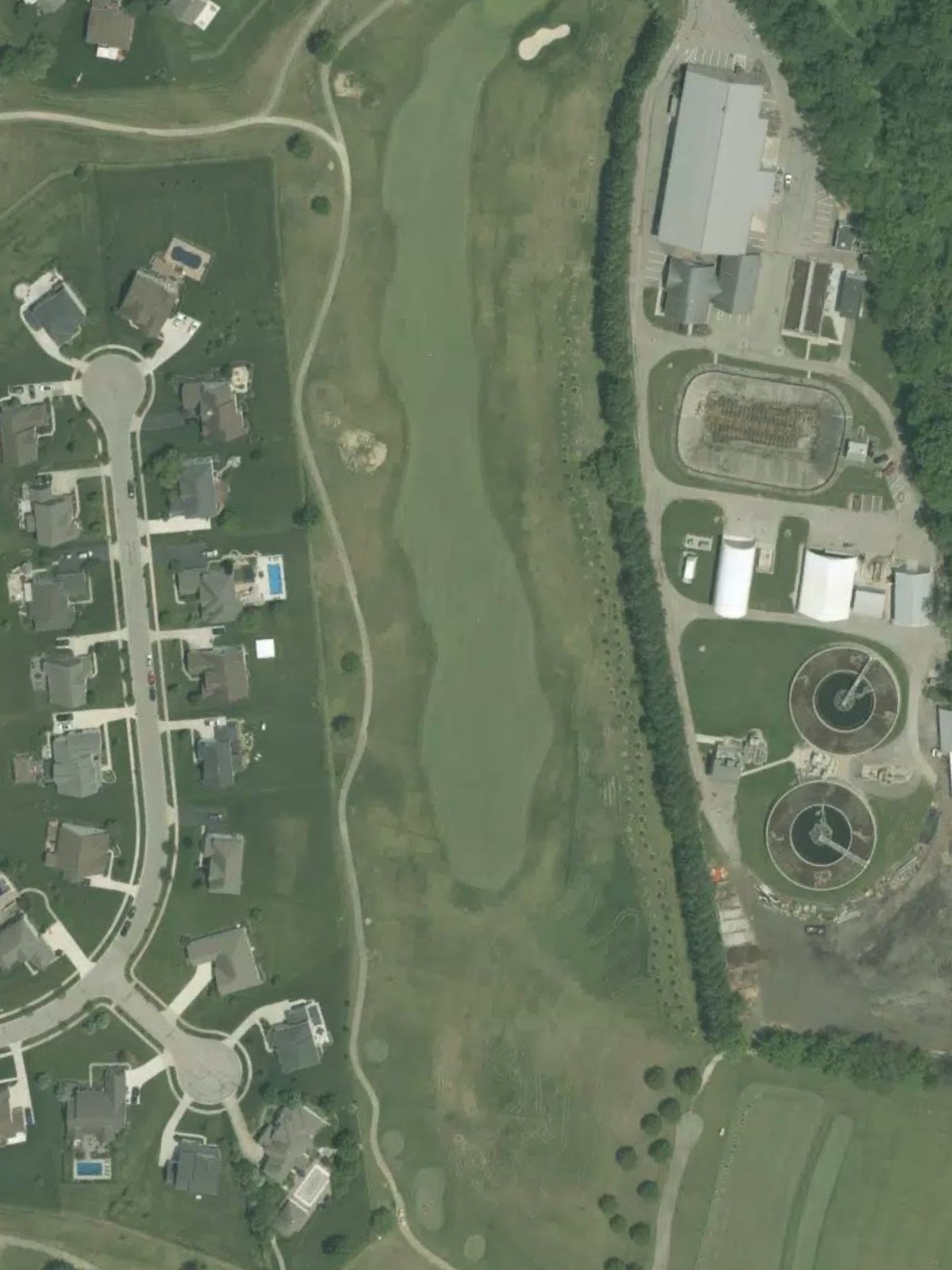 Hole 1 satellite