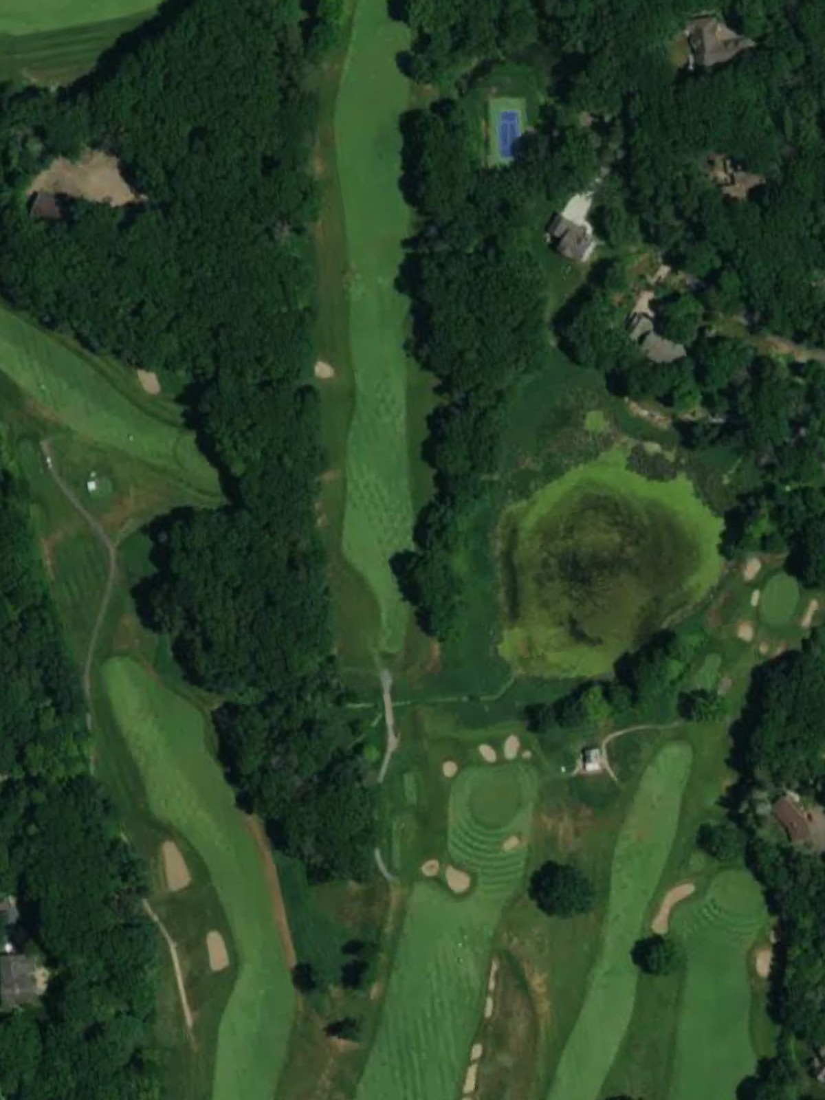 Hole 13 satellite