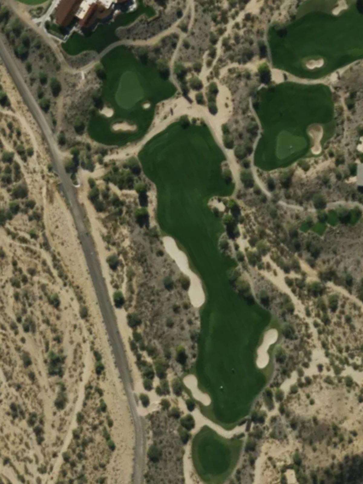 Hole 18 satellite