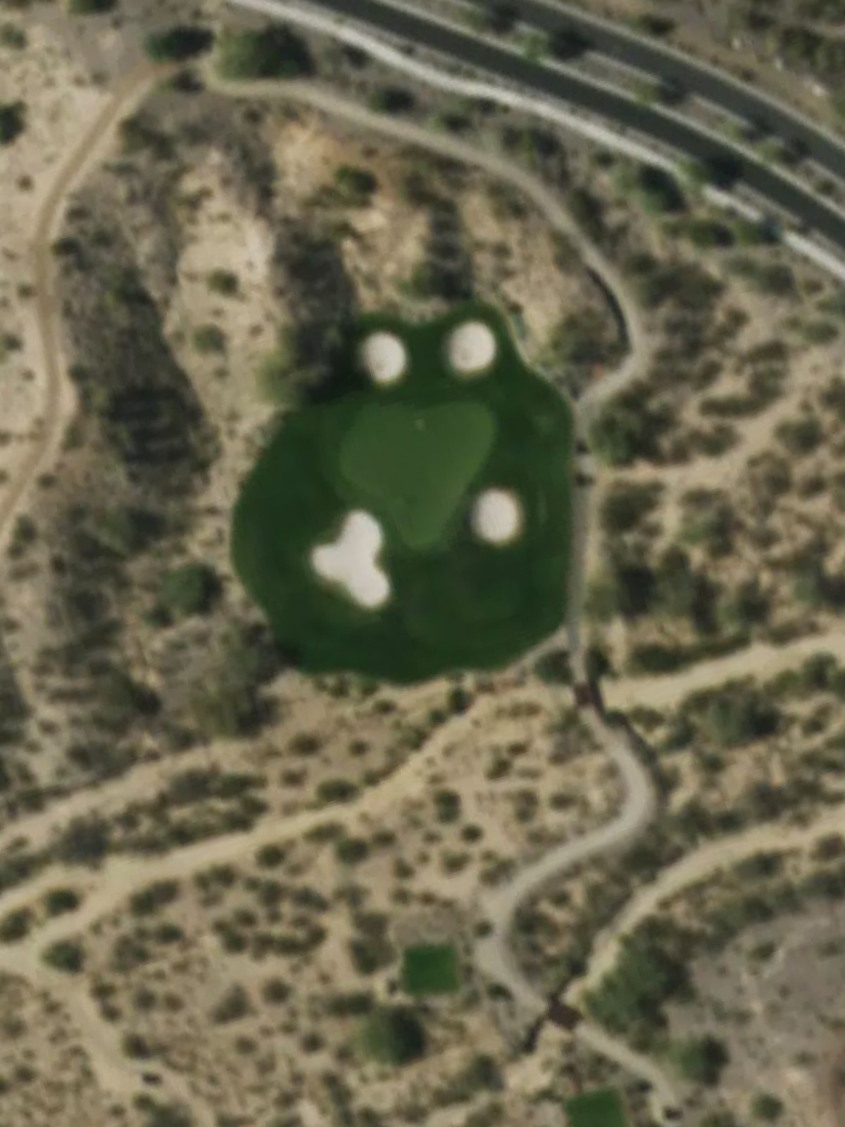 Hole 8 satellite