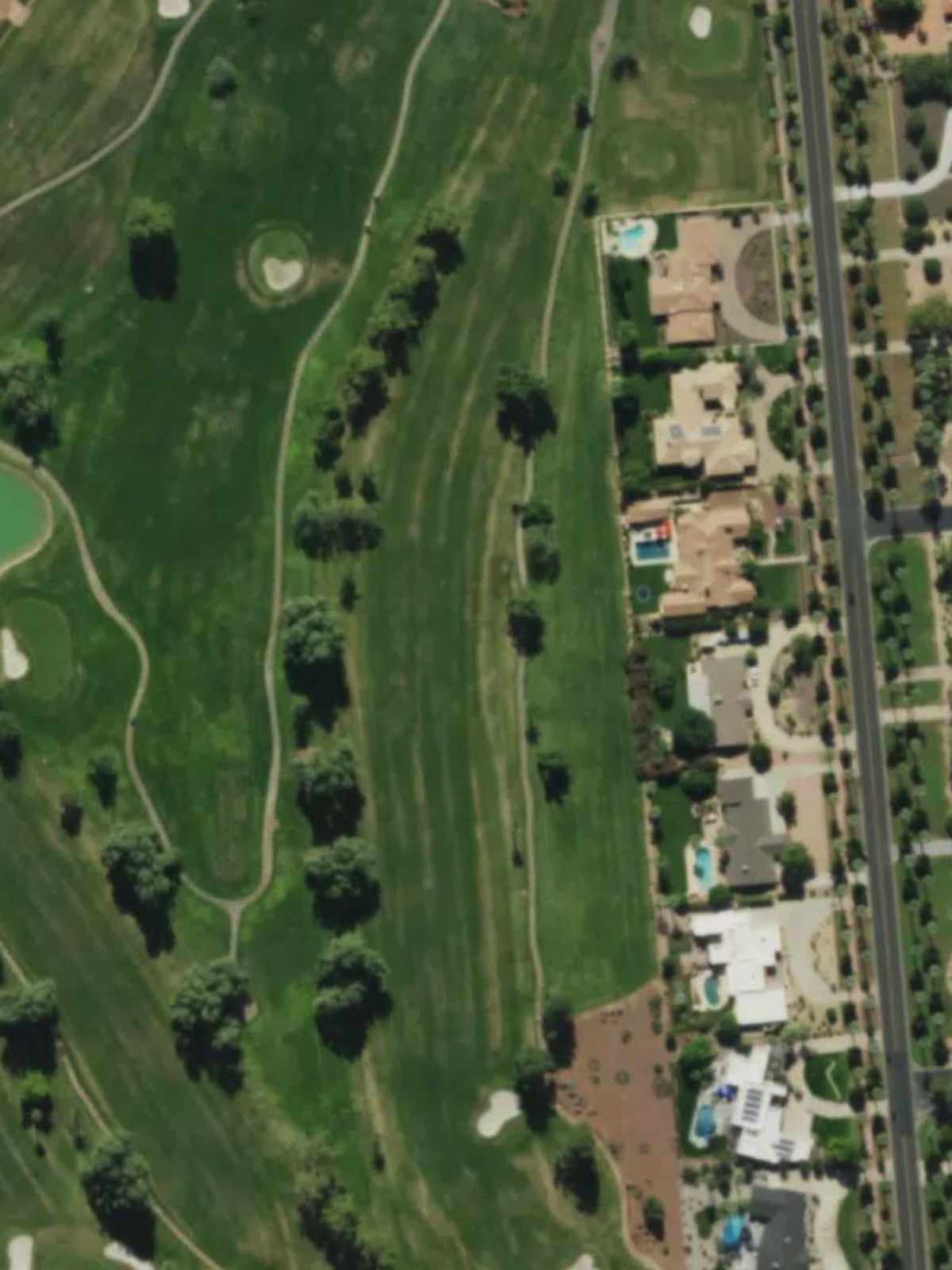 Hole 1 satellite