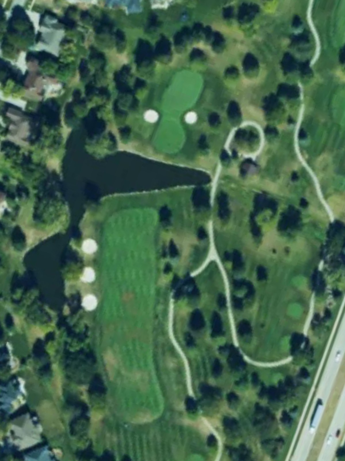 Hole 13 satellite