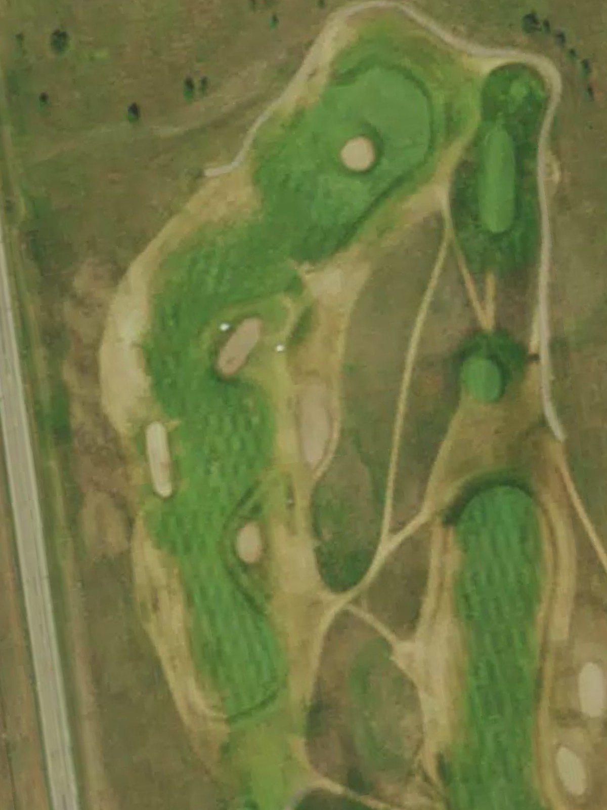 Hole 13 satellite
