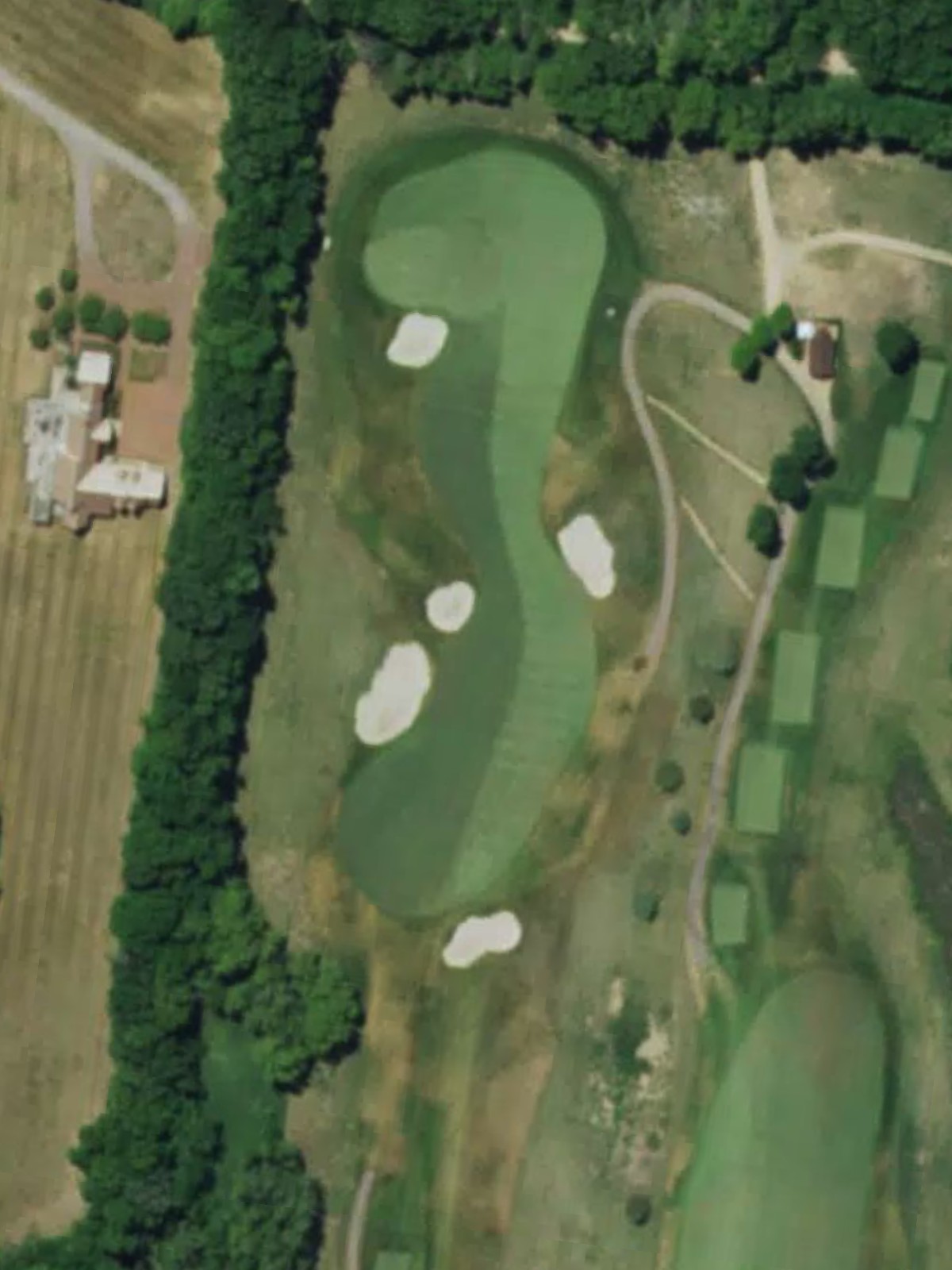 Hole 13 satellite