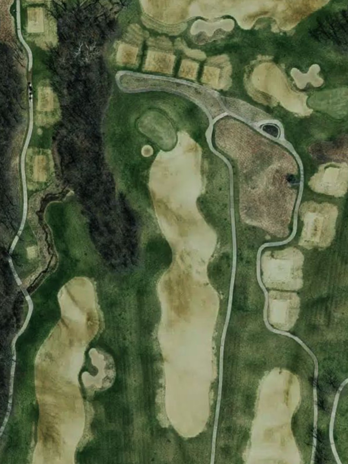 Hole 13 satellite