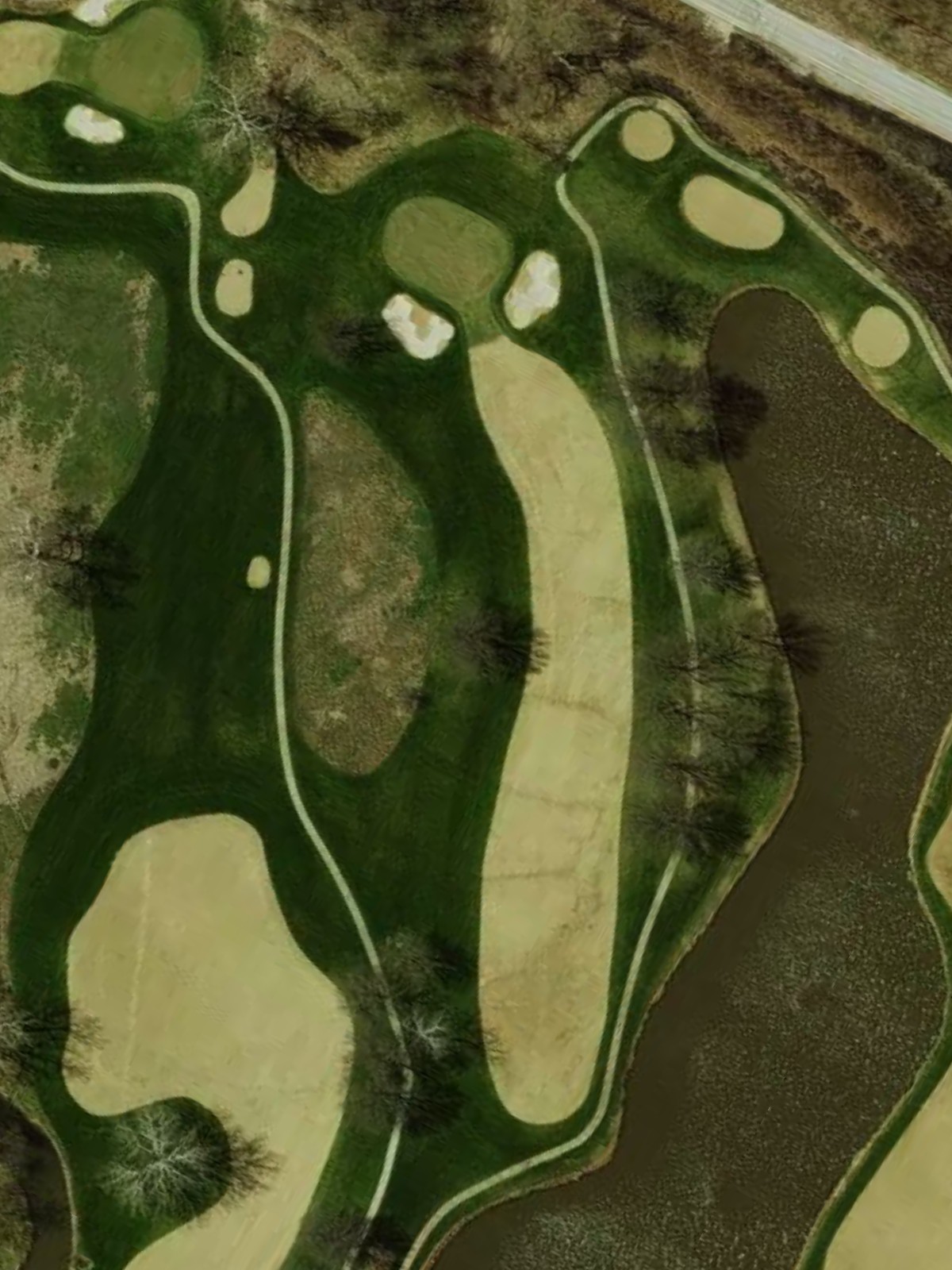 Hole 13 satellite