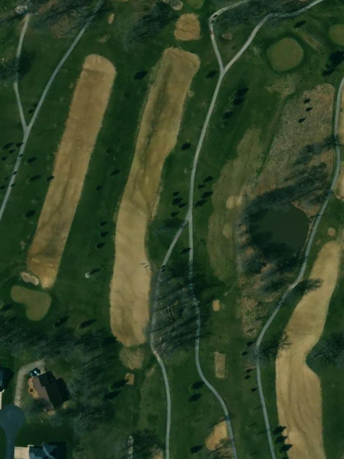 Hole 1 satellite