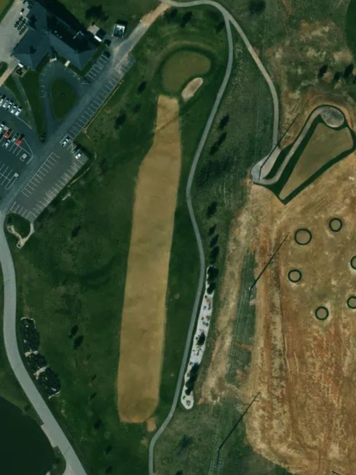 Hole 13 satellite
