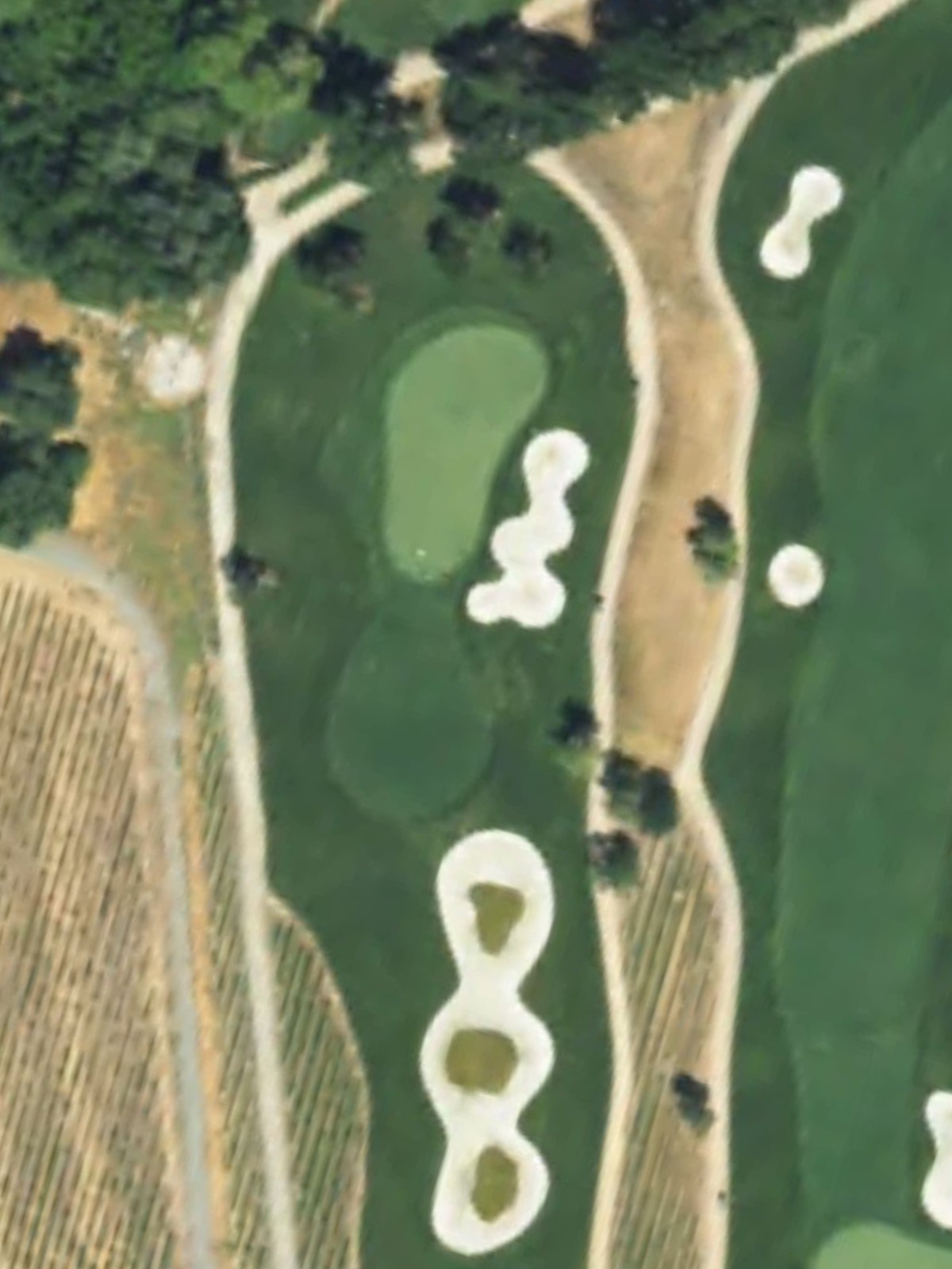 Hole 13 satellite