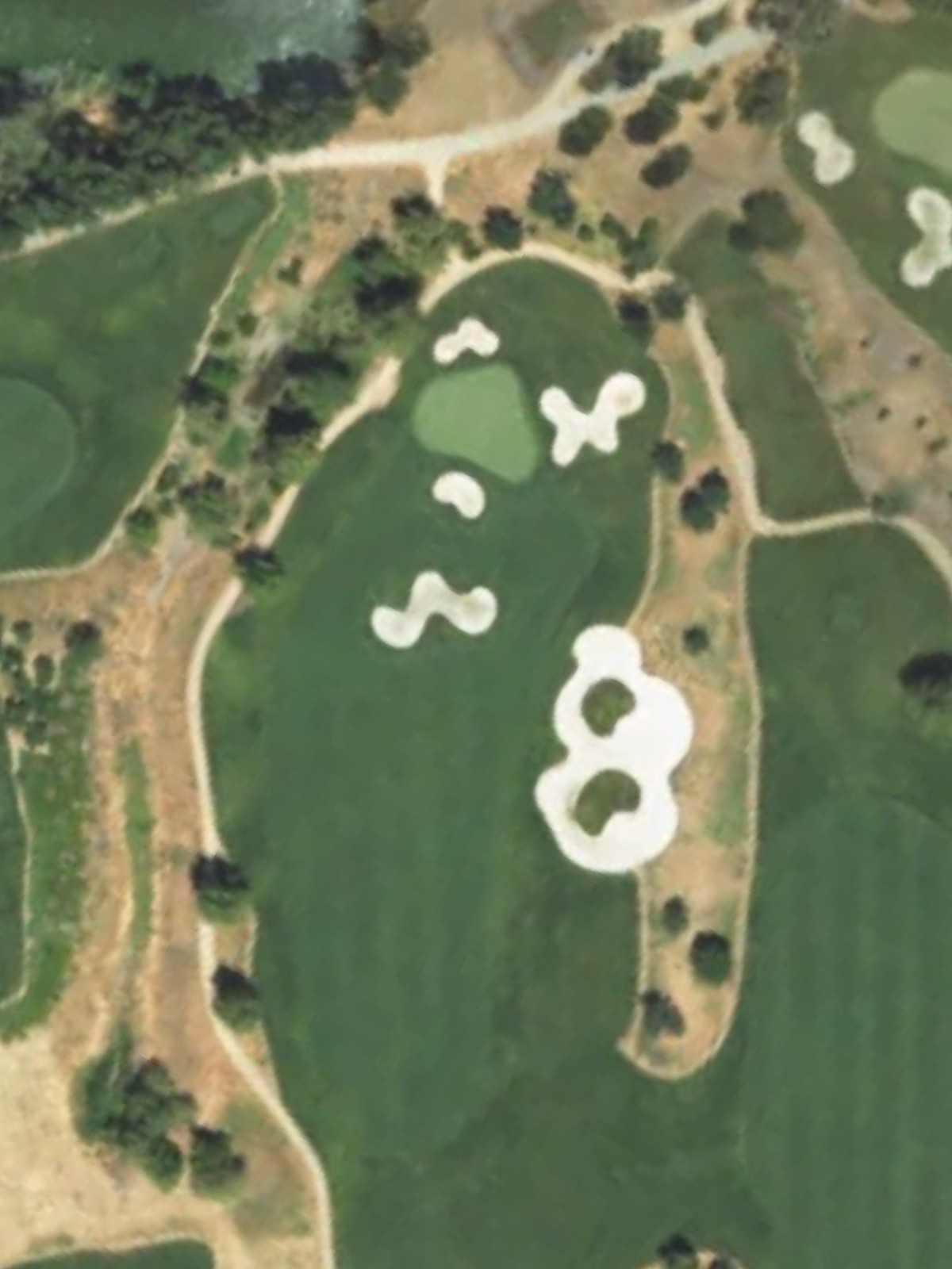 Hole 8 satellite