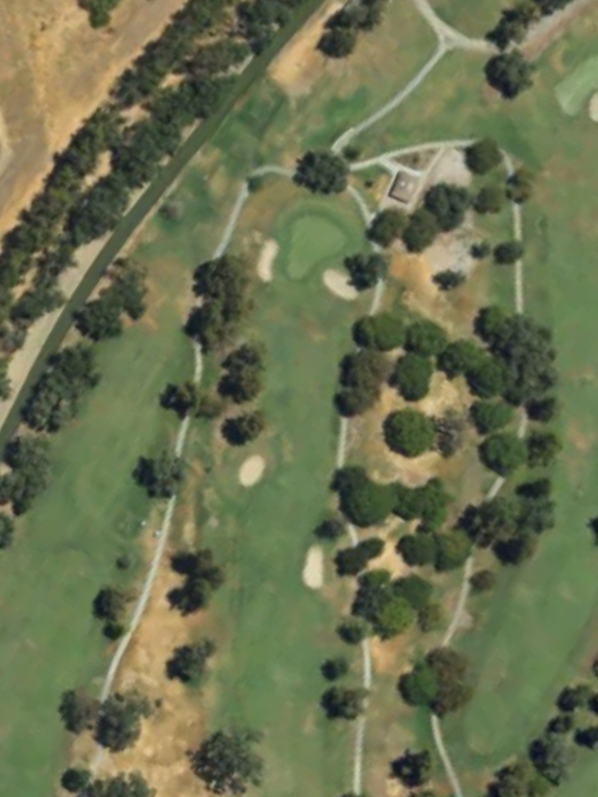 Hole 13 satellite